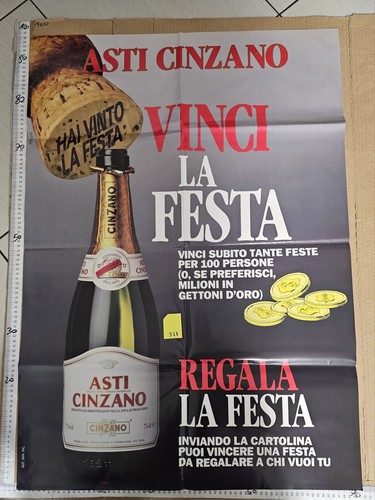 Manifesto asti cinzano - manifesto,