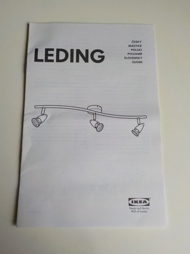 Ikea leding istruzioni - ikea,