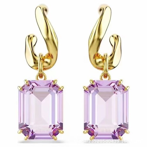 Orecchini goccia swarovski - a,