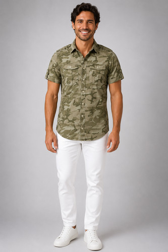 Camicia manica corta uomo - corta,