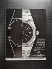 1989 Audemars Piguet Royal Oak - Original AD Advertising Pubblicità Vintage
