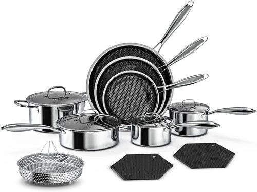 Set pentole esagonali - set,