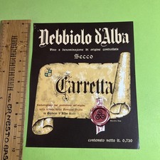 NEBBIOLO D'ALBA VINO SECCO