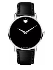 Orologio Movado Classic Museum Uomo Nero - 0607312