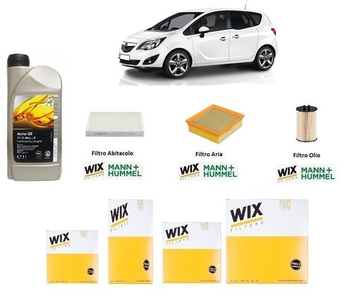 Kit filtri tagliando opel - kit,