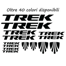 Adesivi trek bici telaio bdc - adesivi,