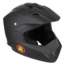 Casco FIA Cross nero opaco