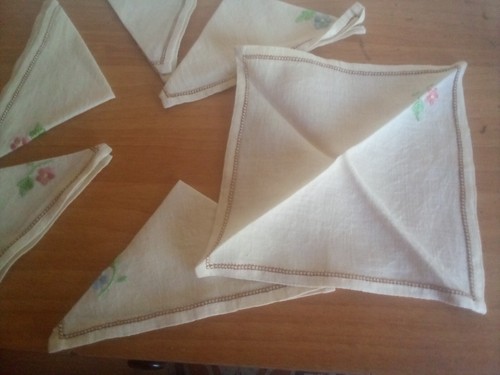 Antique placemats and hand - 2,