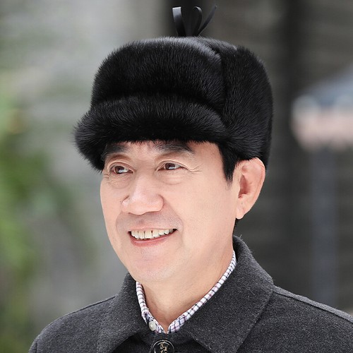 Cappello uomo vera pelliccia