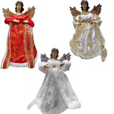 Angelo con pelliccia bianco