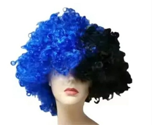 Parrucca carnevale fan - fan, calcio