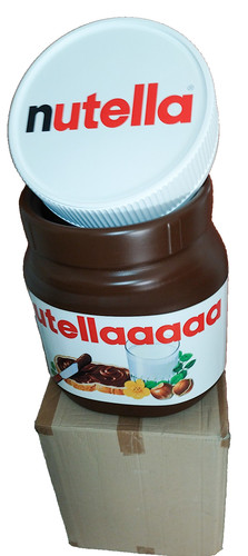 Pouf nutella gigante - pouf,