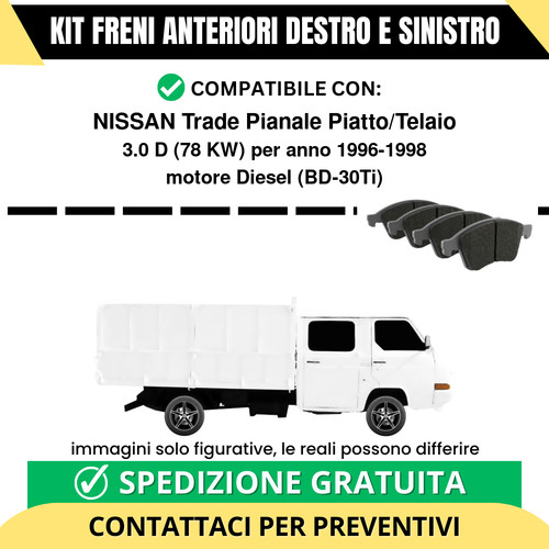 Pastiglie freno anteriori - pastiglie, per