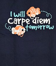 T-shirt - Carpe Diem - NUOVA - taglia L