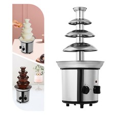 4-Tier S/S Steel Chocolate