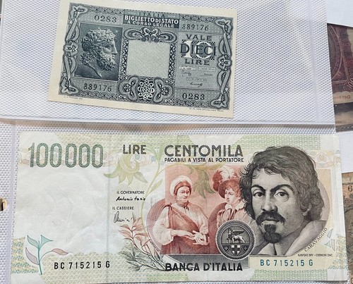 Banconote miste estere - -,