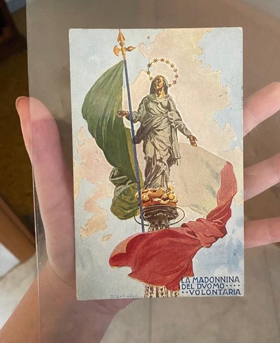 Cartolina croce rossa 1915 - croce,