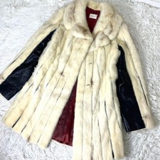Cappotto visone donna bianco