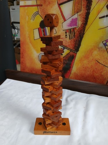 Set domini legno vintage - set, di