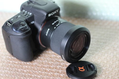 Fotocamera dslr sony alpha - fotocamera,