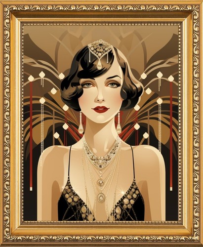 Art deco nouveau - -,