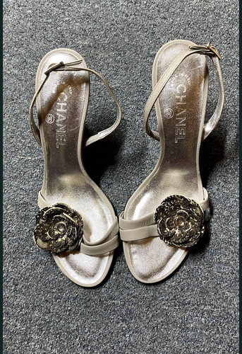 Sandali chanel beige - sandali,