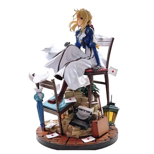 Statua modellino anime violet - statua,