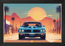 Poster Pontiac Firebird 1968