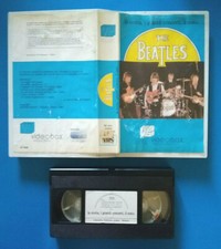 Vhs The Beatles Storia,Concerti,Mito Film Ita Musicale Videocassetta (V54)