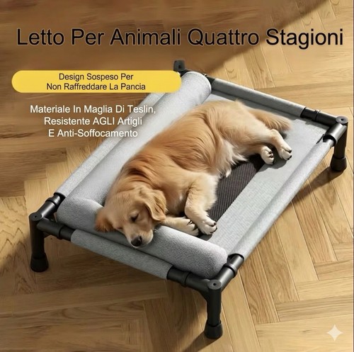 Cuccia rialzata per cani - rialzata,