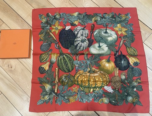 Foulard hermès citrouille - foulard,