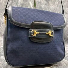 Borsa a tracolla Gucci GG Navy