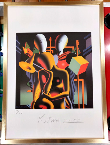 Litografia omaggio de - omaggio,