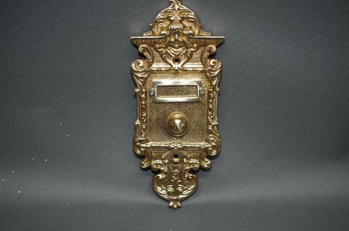 Massiccio ottone campanello - in,