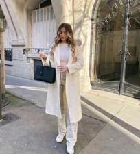 CAPPOTTO ZARA DONNA SS23 ECRU