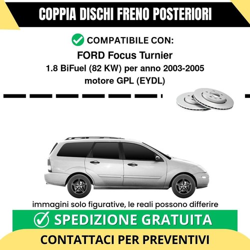 Coppia dischi freno - dischi,