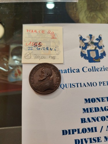 Medaglia papale riconio mazio - papale,