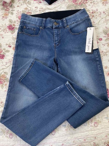 Jeans tribali jegging blu