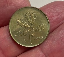 NL* ITALIA 20 LIRE BRONZITAL 1968 RARA FDC da Divisionale Zecca