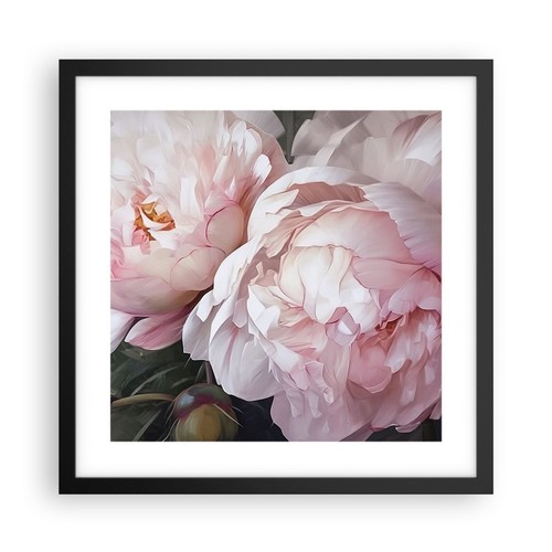 Poster 40x40cm fiori peonie - fiori,