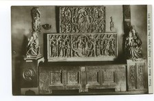 Primi '900  Torino Museo Civico Intagli in legno Sec XIV-XV-XVI FP BN