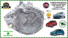 cambio panda multijet 1.3 ford ka tdci 500 13 usato RIGENERATO scatola mtj fiat