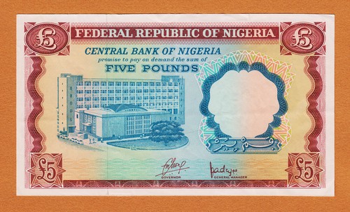 Nigeria sterline 1968 errore - nigeria,