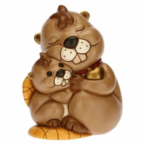 Thun castoro con cucciolo - thun,