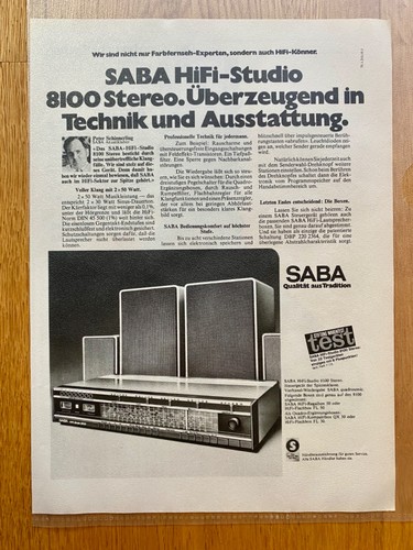 Saba hifi studio 8100 - 8100, stereo
