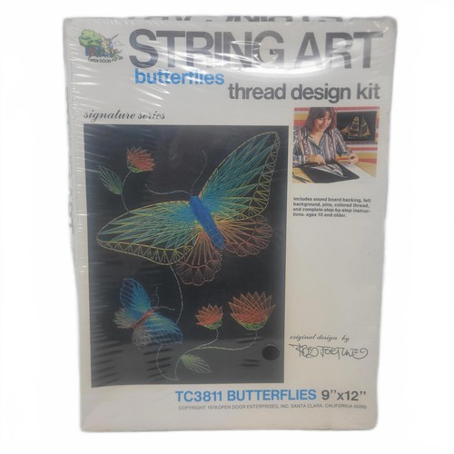 String art farfalle filo - string,