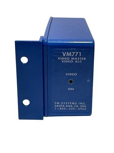 Systems inc vm771 - fm, inc.