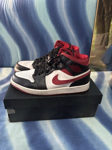 Nike air jordan mid rosse - air,
