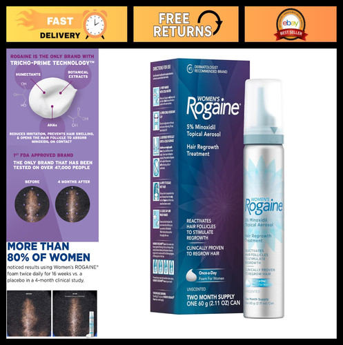 Hair regrowth treatment foam - hair,