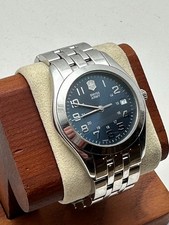 Bracciale Victorinox Esercito Svizzero 24658 Alleanza 38mm Quadrante Blu